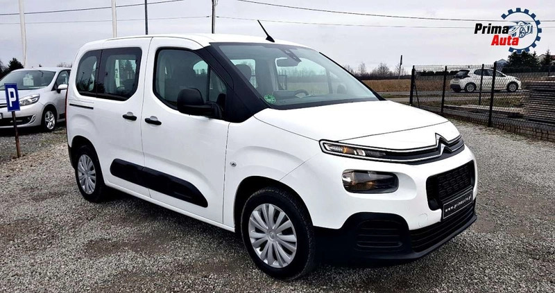 Citroen Berlingo cena 55900 przebieg: 174035, rok produkcji 2019 z Wleń małe 596